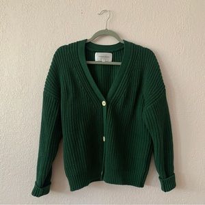 Forest Green Tradlands Shelter Cardigan